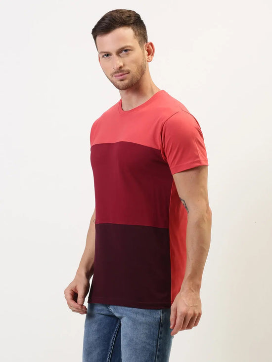 Dillinger Solid Color-Block T-shirt