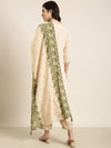 Women Straight Beige Solid Kurta and Patiala Set Comes With Dupatta-GW-713-Beige