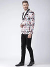 Hangup Men Standard Printed Men Formalwear-D52TuxedoBlazer