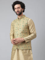 Hangup Men Standard Embroidered Men's Indian Wear-202A_Emb_Nehru