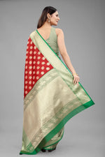 Enchanting Traditional Aura Saree-SZ-CRB5-RD-572