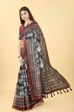 Nature’s Harmony Attire Saree-SZ-ANIKA-MUL-1407