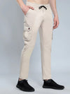 Jogger Cargos with Elastic waist and 6 pockets-Beige-HC4011-30