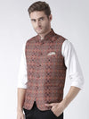 Hangup Men Standard Printed Men's Indian Wear-24APrintedNehru