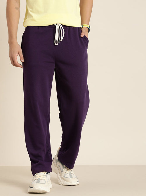 Dillinger Purple Solid Korean Pant