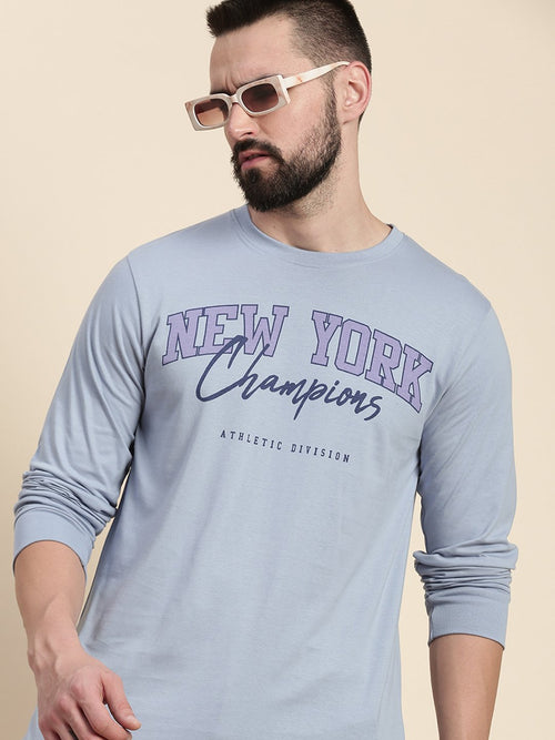 Dillinger Purple Typographic Regular T-shirt