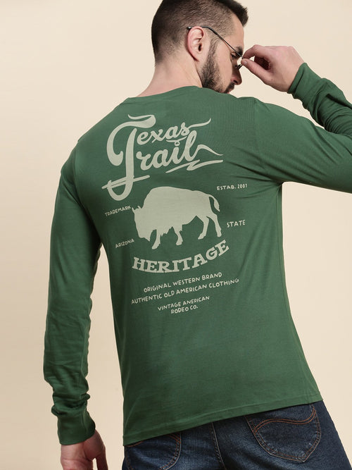 Dillinger Green Graphic Regular T-shirt