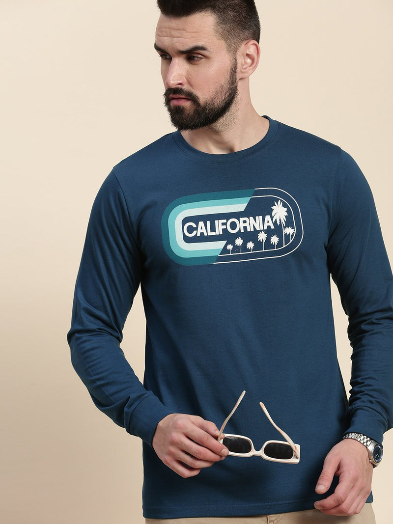 Dillinger Blue Graphic Regular T-shirt