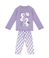 Cozy Girls Pajamas with Sea Horse Print-Cotton Jersey