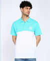 Must-Have Color-Blocked Men's Polo T-Shirt- Cotton Pique