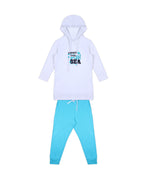 Magical "Under the Sea" Hoodie and Jogger Set for Boys-French Terry