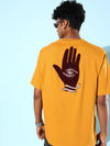 Dillinger Mustard Graphic Oversized T-Shirt