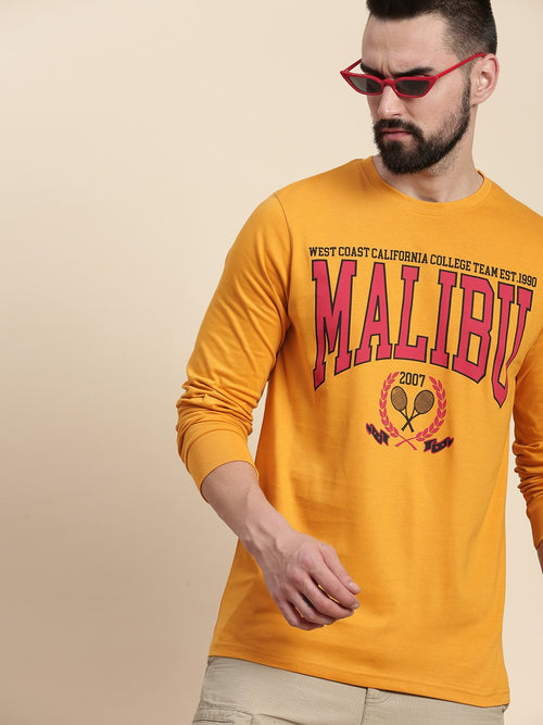 Dillinger Mustard Graphic Regular T-shirt