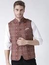 Hangup Men Standard Printed Men's Indian Wear-24APrintedNehru