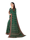 Vimla Women's Green Crepe Silk Uniform Saree with Blouse-5214_PM