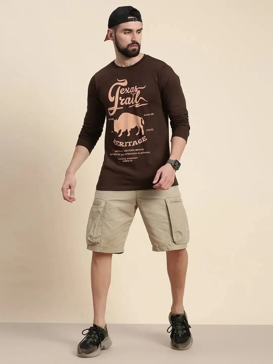 Dillinger Brown Graphic Regular T-shirt