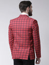 Hangup Men Standard Checkered Men Formalwear-D80CheckBlazer