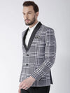 Hangup Men Standard Printed Men Formalwear-D27TuxedoBlazer