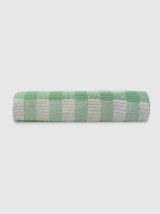 Athom Living Premium  Bath Towel 75 x 150 cm Pack of 1 Waffle Towel,Ultra Absorbent, Quick Dry, and Durable - Ideal for Spa, Gym, and Everyday Use, Light Green color-ATZ-BT-7F