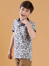 Lil Tomatoes Boys Cotton Polo T-shirt-GBT-S24-1400_NAVY_30