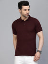 Rigo Cotton Solid Half Sleeves Polo T-Shirt