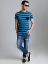 Dillinger Men's Striped T-Shirt