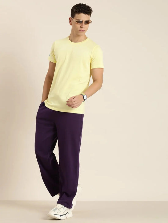 Dillinger Purple Solid Korean Pant