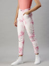 Women's Denim Pink Mom Fit Jeans-GZ2616-Pink