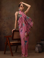 Minimalist Empress Glow Saree-SZ-DGCHIF-PN-2236