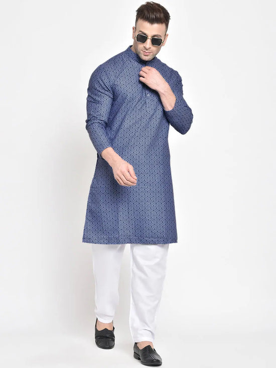 Hangup Men Standard Printed Men's Indian Wear-K62_OnlyKurta