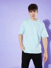 Dillinger Blue Graphic Oversized T-Shirt-DLMOV144PBL-S