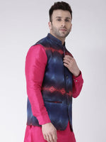 Hangup Men Standard Printed Men's Indian Wear-112APrintedNehru