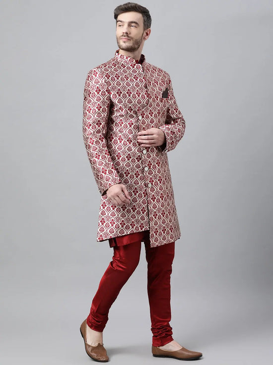 Hangup Men Standard Printed Men's Indian Wear-S79_Indo