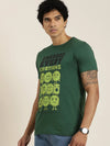 Dillinger Green Graphic Regular T-Shirt-DLCR18118DGR-S