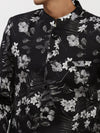 Men Black Printed Blazer-SOBLZ-85-08-Black