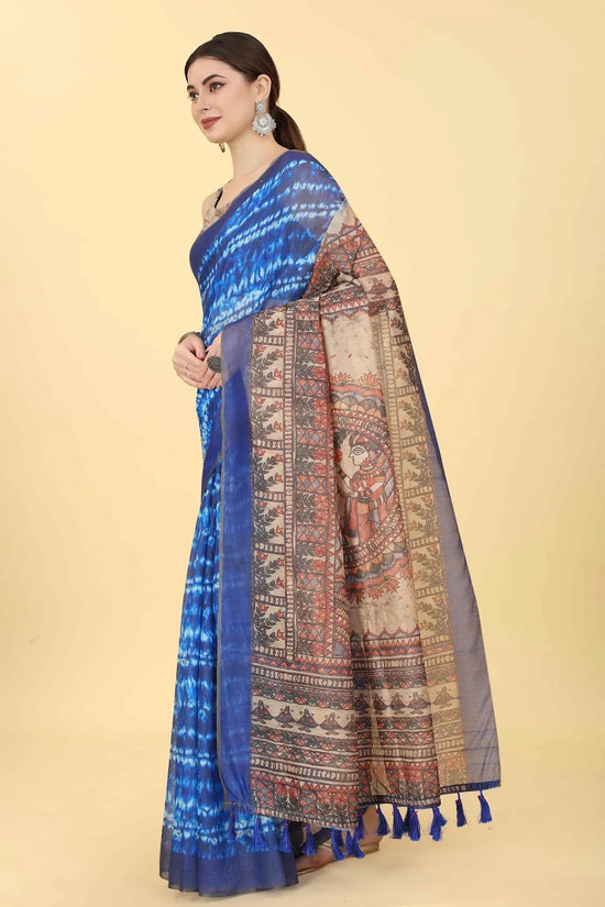 Pastel & Subtle Hues Saree-SZ-INDIGO-1422