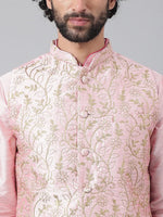 Hangup Men Standard Embroidered Men's Indian Wear-199A_Emb_Nehru