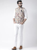 Hangup Men Standard Printed Men's Indian Wear-99APrintedNehru