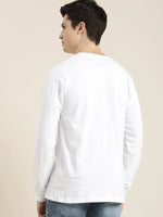 Dillinger White Solid Regular T-shirt