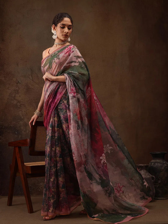 Statement Style Drape Saree-SZ-DGALKA-MUL-2202