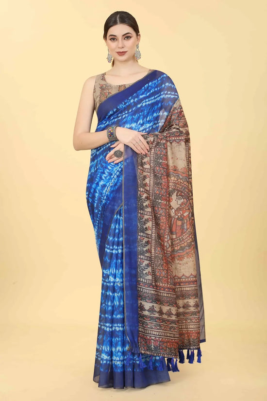 Pastel & Subtle Hues Saree-SZ-INDIGO-1422