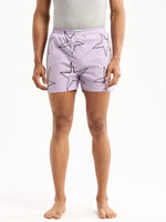 Men Lavender Printed Boxer-AM-126-18-Lavender