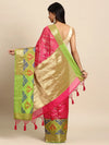 Ornate Threadwork Masterpiece Saree-SZ-IRA-PN-1578