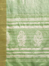 Soft Glow Ensemble Saree-SZ-FLORA-GN-1981