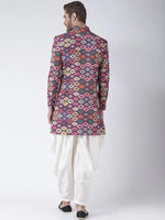 Hangup Men Standard Printed Men's Indian Wear-S4Indo112