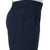 Smarty Pants Women's Cotton Lycra Ankle Length Blue Formal Trouser-SMPT-887B-S