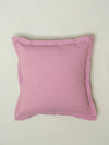 Solid Lavender 100% cotton plain cushion cover for sofa-230451023