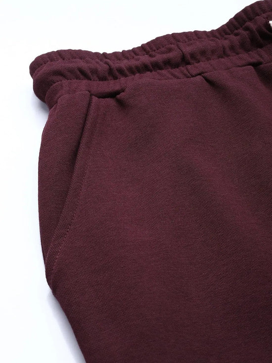 Dillinger Maroon Solid shorts