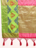 Ornate Threadwork Masterpiece Saree-SZ-IRA-PN-1578