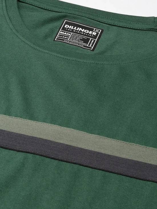 Dillinger Green Striped T-Shirt